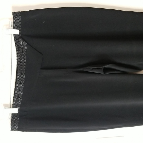 Cache Women's pantsuit leather edged trim sz 8 jacket sz 10 pants - Picture 6 of 9